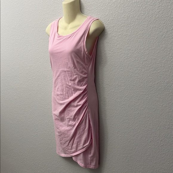 Bobi Supreme Jersey Dress In Pink In Bunny Pink - Picture 3 of 5